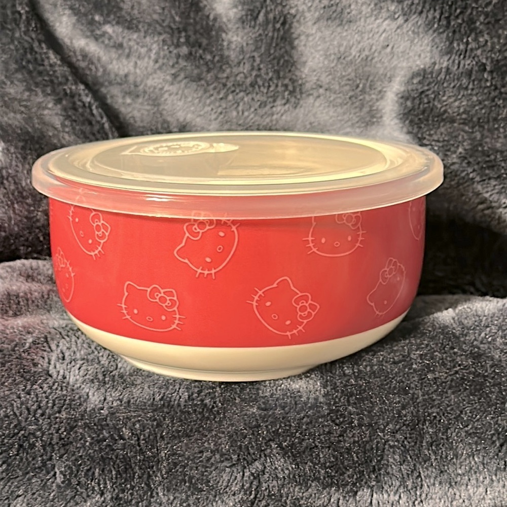New Hello Kitty Glass Dish